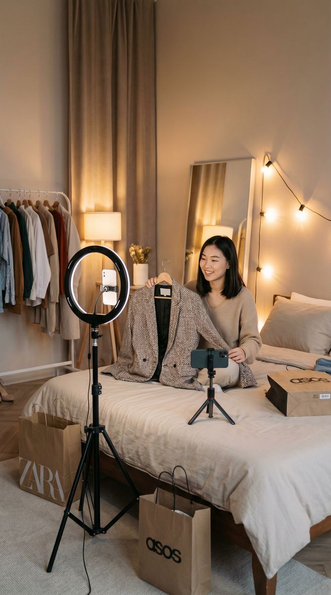 糖心vlog时尚穿搭视频